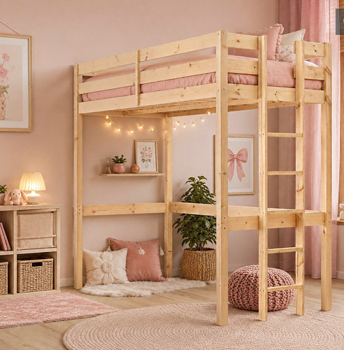 High sleeper bunk bed - sleeper.,