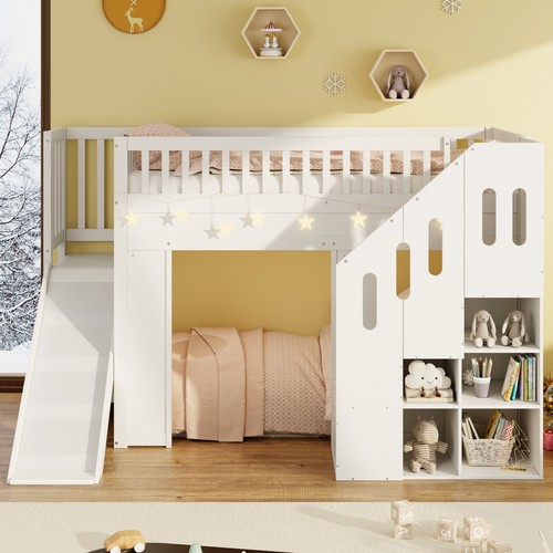 Loft bunk bed - loft, single