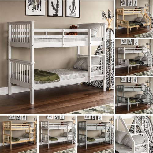 Wooden bunk beds detachable - bunk,