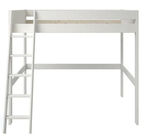High sleeper bed frame white - bed, frame,