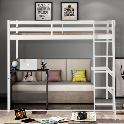 Pine wood sleeper single loft - pine,