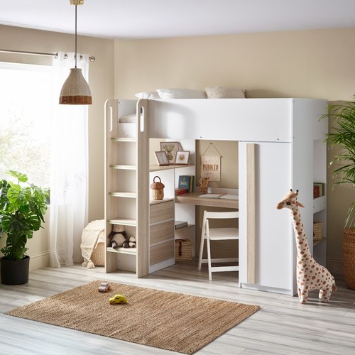 High sleeper ocean pale wood - high,