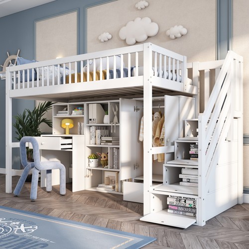 High sleeper bed kids loft - high,