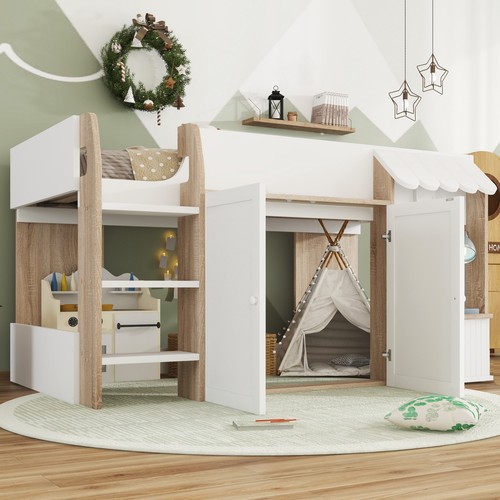 High sleeper bed - high, single