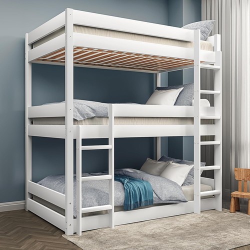 Triple bunk beds high - beds,