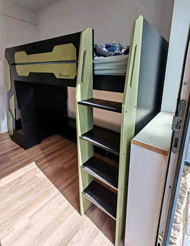 Single children bed - children’s, high