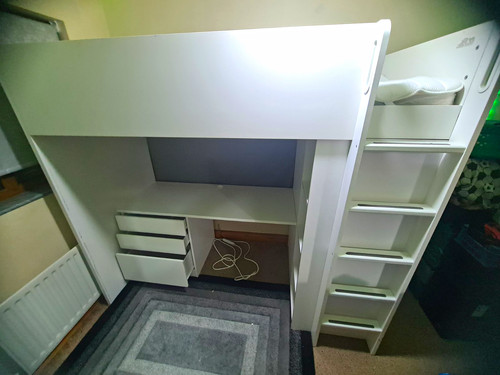 White grey wooden - white, &