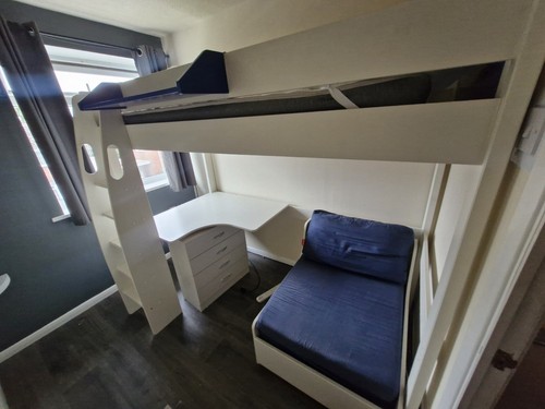 Stompa high sleeper bed - high,