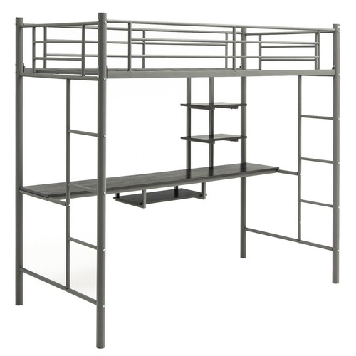 5ft single metal - metal, bed