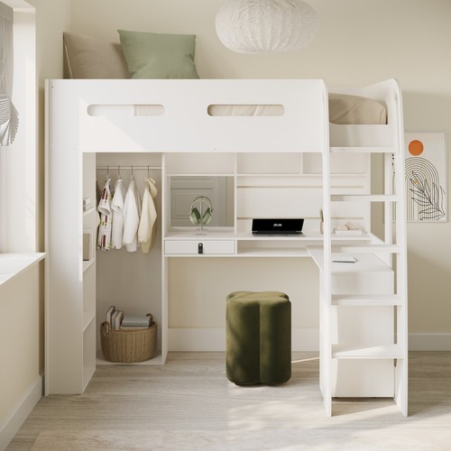 High sleeper loft bed - high,