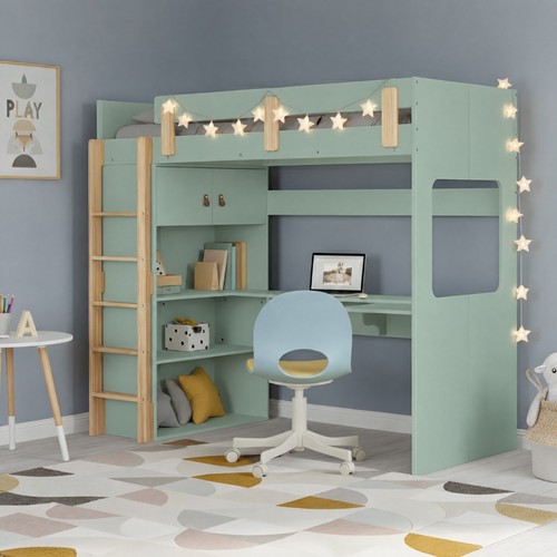 Nells high sleeper cabin - sleeper, bed