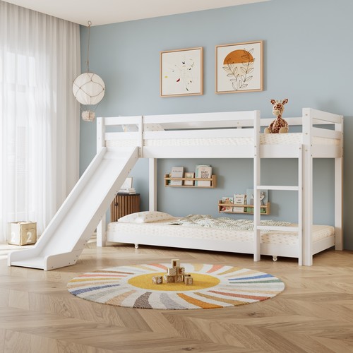 3ft single bunk beds pine - 3ft,
